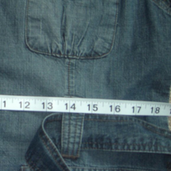 RW & CO. SOFT BELTED DENIM JACKET - Picture 8 of 10